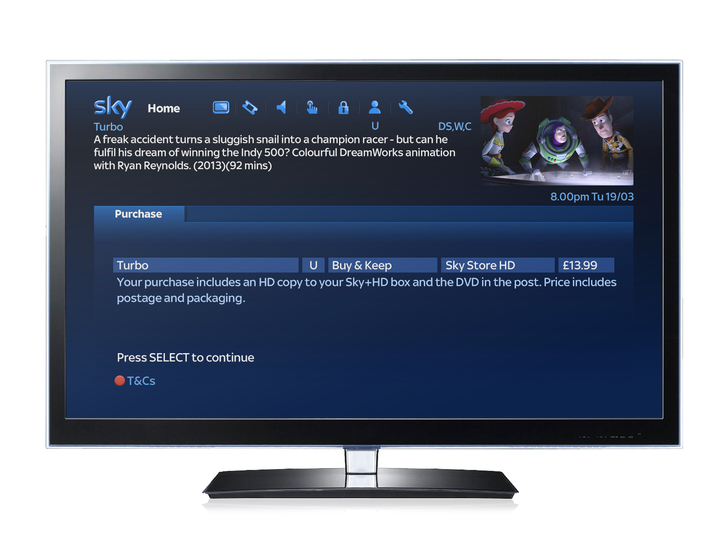Sky Buy and Keep goes live – Digital Downloads and DVDs available together