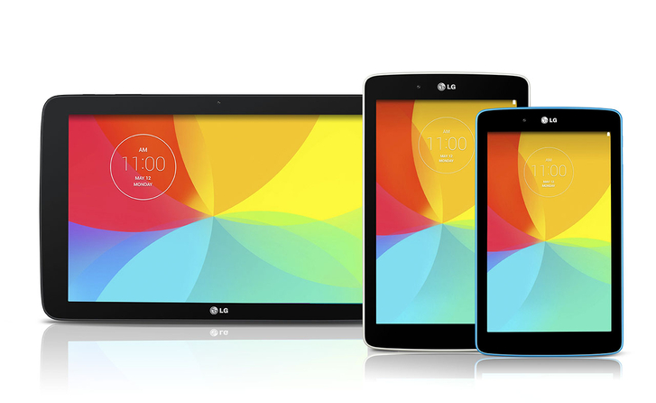 LG announces G Pad tablet range with 7.0, 8.0 and 10.1-inch devices