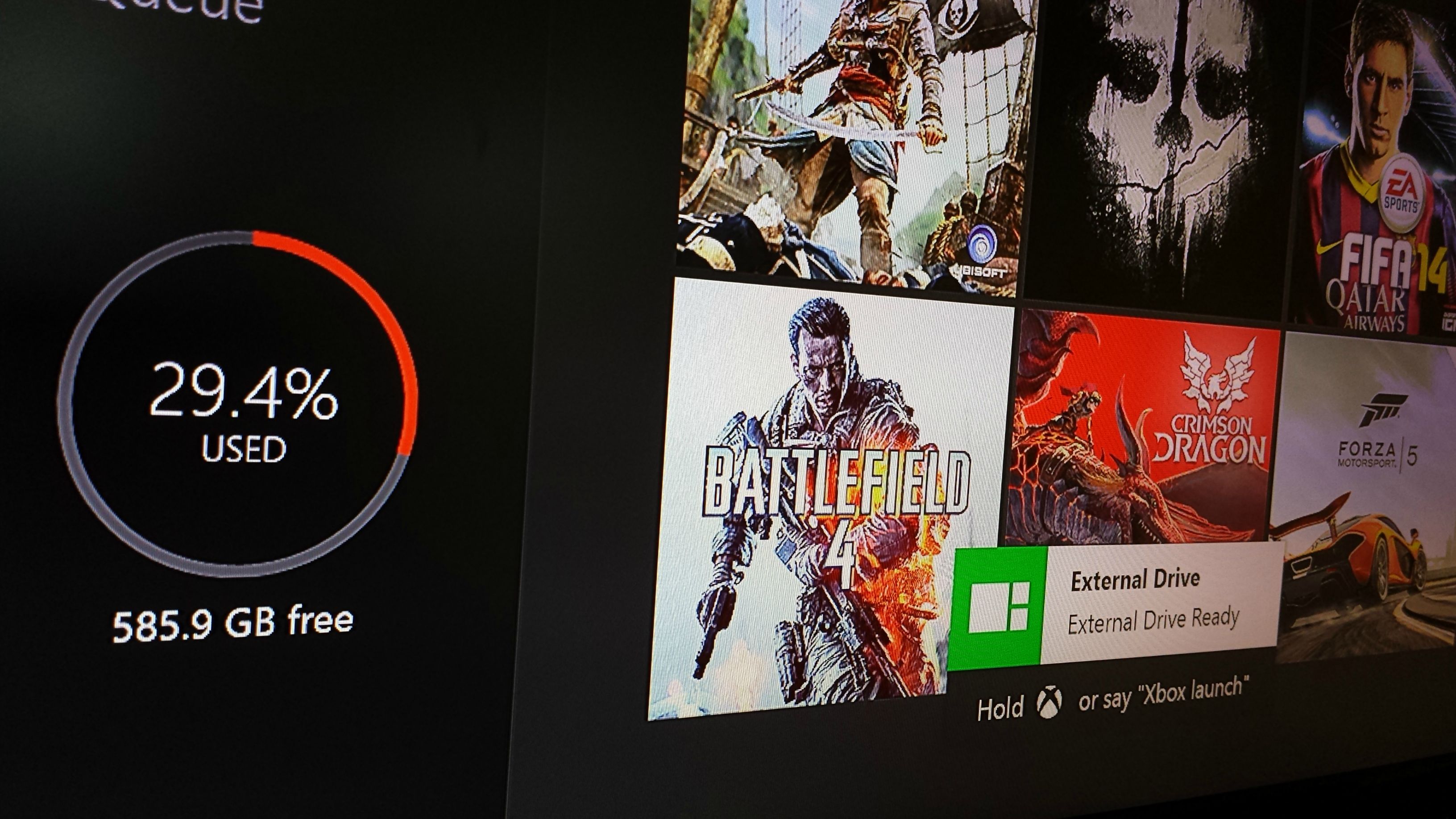 Xbox One to get External Drive support update soon?