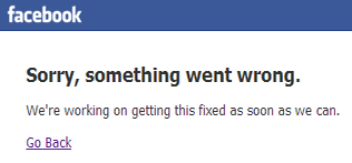 UPDATE: Global Crisis as Facebook is Down!