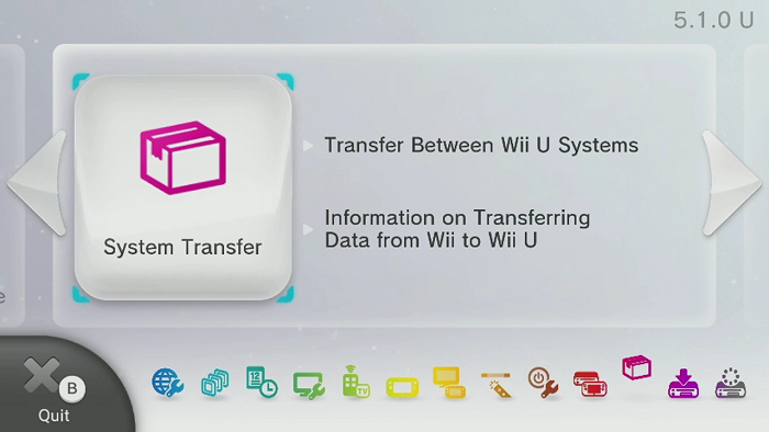 Wii U Updates Allowing Data Transfer Between Consoles
