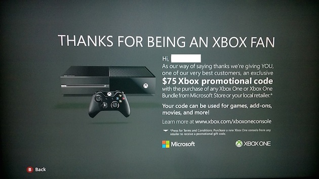 Microsoft Pick Their Favourite US Customers For $75 Promo Code