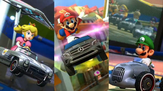 Mario Kart 8 DLC Rolls Up With 3 Playable Mercedes Cars