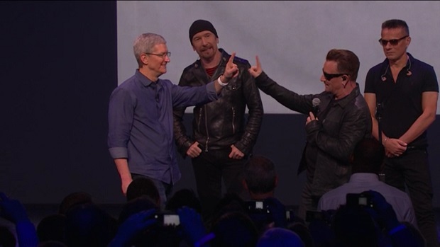 Apple Gives Away Free U2 Album to iTunes Users