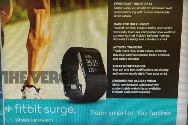 FitBit Surge Fitness Superwatch Spotted