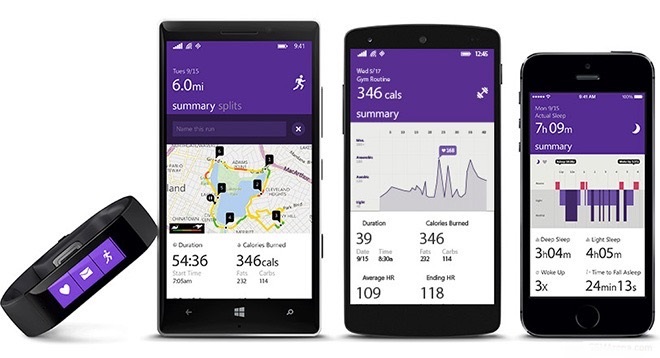 Microsoft Band now official with ten sensors and $199 price tag