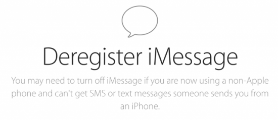 How to: Deactivate and deregister Apple iMessage from your SIM