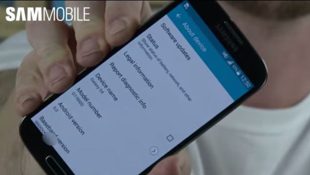 Samsung Galaxy S4 Android Lollipop shown off on video