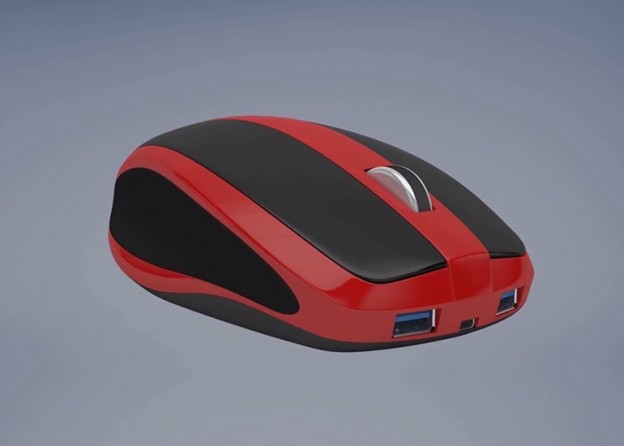 The Mouse-Box, a PC inside a Mouse