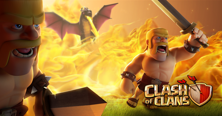 clash of clans barbs and dragons