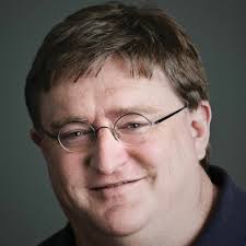 Gabe Newell. Founder of Valve. Creator of Steam.