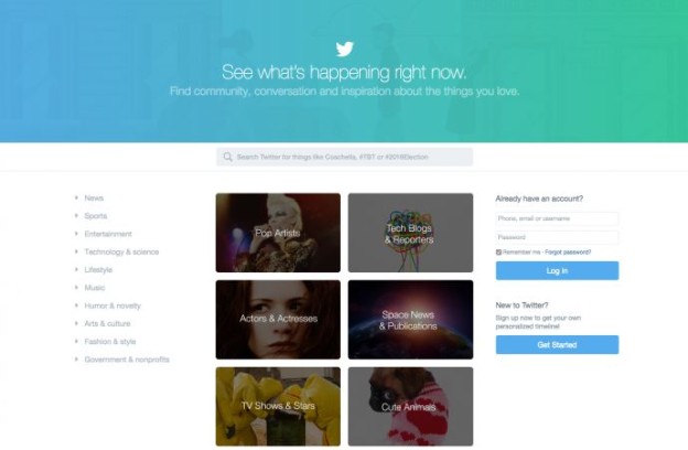 Twitter Reveals Redesigned Homepage for Desktop Users