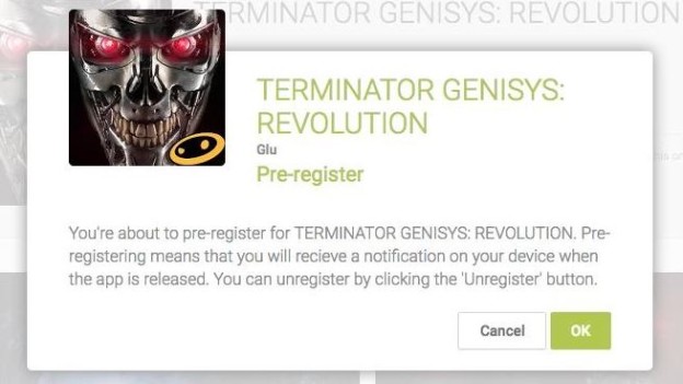 Google Play for Android Introduces Pre-Register Option