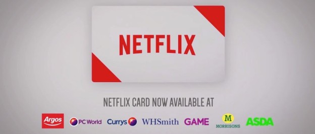 Netflix Now Does Gift Cards in the UK