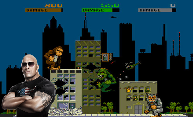 The Rock to Star in Hollywood Version of Rampage