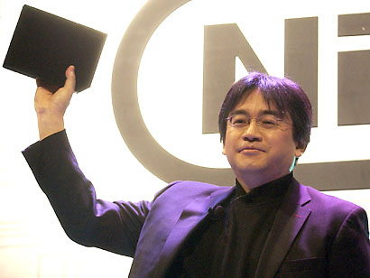 Iwata presented the prototype Wii console at E3 2005. The console would go on to become one of the best selling, ever.