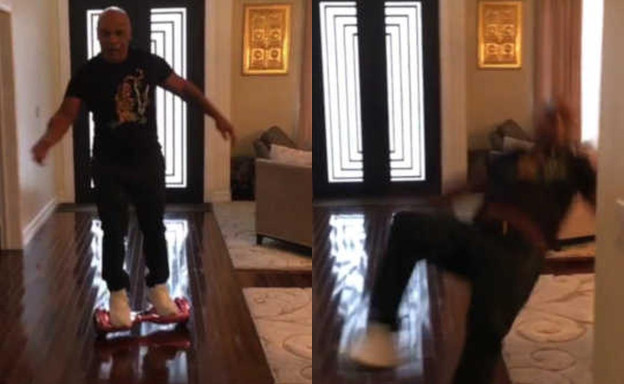 ‘Iron’ Mike Tyson Gets KO’d by Hoverboard and Posts it on Instagram