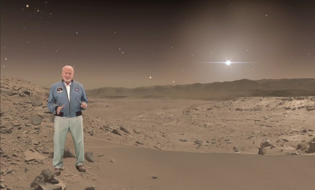 A walk around Virtual Mars