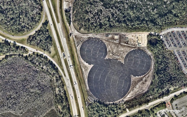 Hidden Mickey Mouse Spotted at Disney’s Solar Farm