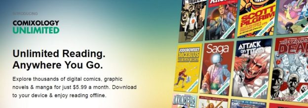 ComiXology Unlimited – The “Netflix of Comics” is Here!