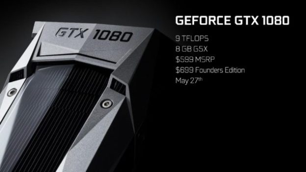 Nvidia GeForce GTX 1080 GPU Topples Titan X in Benchmark Test