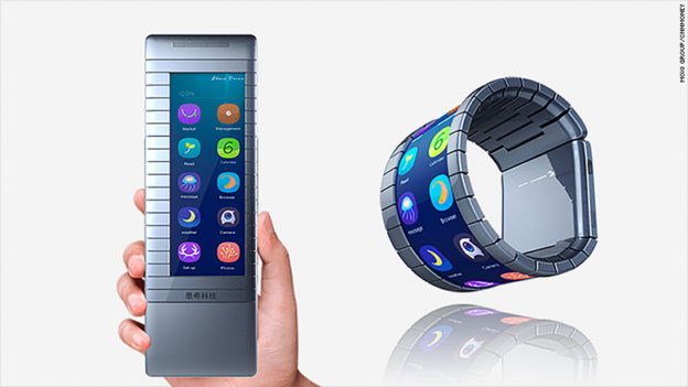 Moxi Group Announces First Market-Ready Bendable Phone