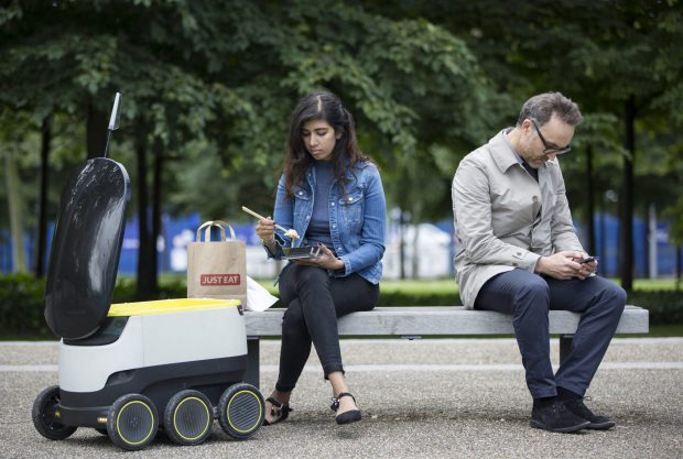 Just Eat to Roll Out Fast Food Delivery Robots in the UK