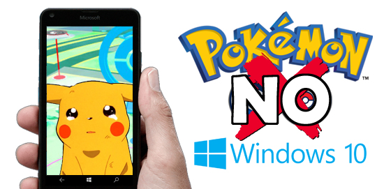 Pokemon GO – Windows 10 Users Still Out of Pocket