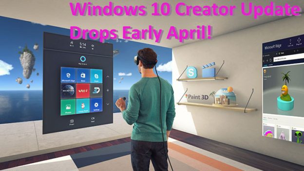 Windows 10 Creators Update Coming Next Month!